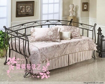 yS040 European-style sofa bed with pull-out sofa bed for bidutiate iron art double sofa bed sloth sofa