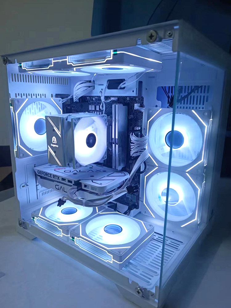 Asus I5 13400 High-Performance Rtx5060 Desktop Computer Host for Gaming, Delta DIY Assembly Kit Complete Set