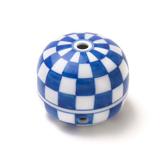 Imported from Japan Matsueido Ceramic incense burner みゆき City Pine Incense Plate Incense Stick Incense Stick In stock