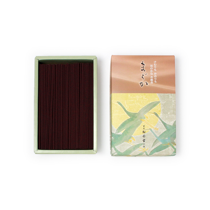 Japan imported old incense shop Song Rong Tang ま ど か Madoka white sandalwood line incense leisurely indifferent spot