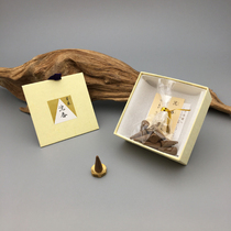  Mi の り 苑 Original imported indoor incense Fangyuan agarwood tower incense 15 pcs with incense stand spot