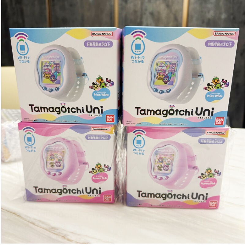 Bandai Tamagotchi Uni Aurora Prism Tamagotchi Electronic Pet Grade Game Console