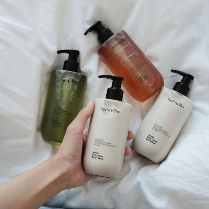 Korean Hersteller Fragrance Body Lotion Is Light, Hydrating, Moisturizing, Fragrant and Rejuvenating Shower Gel, a Niche Souvenir