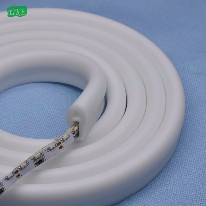 Silicone LED light strip day row light tears eye light strip bright 335 soft light with sleeve waterproof counter advertising light tube