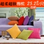 Siêu mềm siêu mềm gối đệm văn phòng gối thắt lưng xe sofa gối giường trở lại đệm gối thắt lưng gối gối tựa ghế sofa