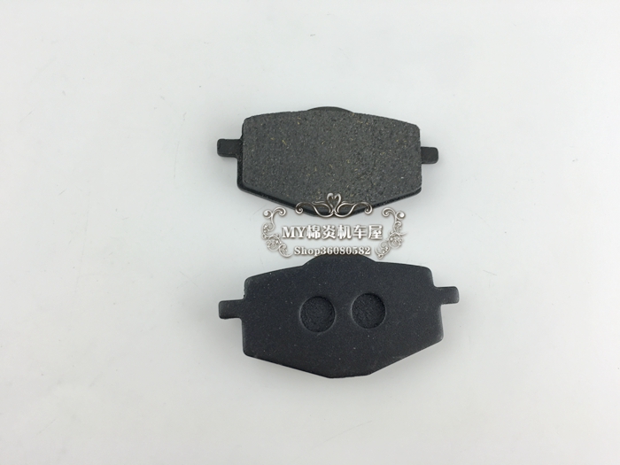 Áp dụng Dayang Gege DY100T-6 DY125T-26 DY125T-16A Má phanh trước Đĩa phanh da đĩa xe