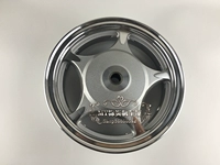 Áp dụng cho siêu sao siêu sao 150 màu đỏ và xanh dương của sao Hải Vương HS125T trước và sau bánh xe bằng thép bánh xe trung tâm - Vành xe máy vành xe wave
