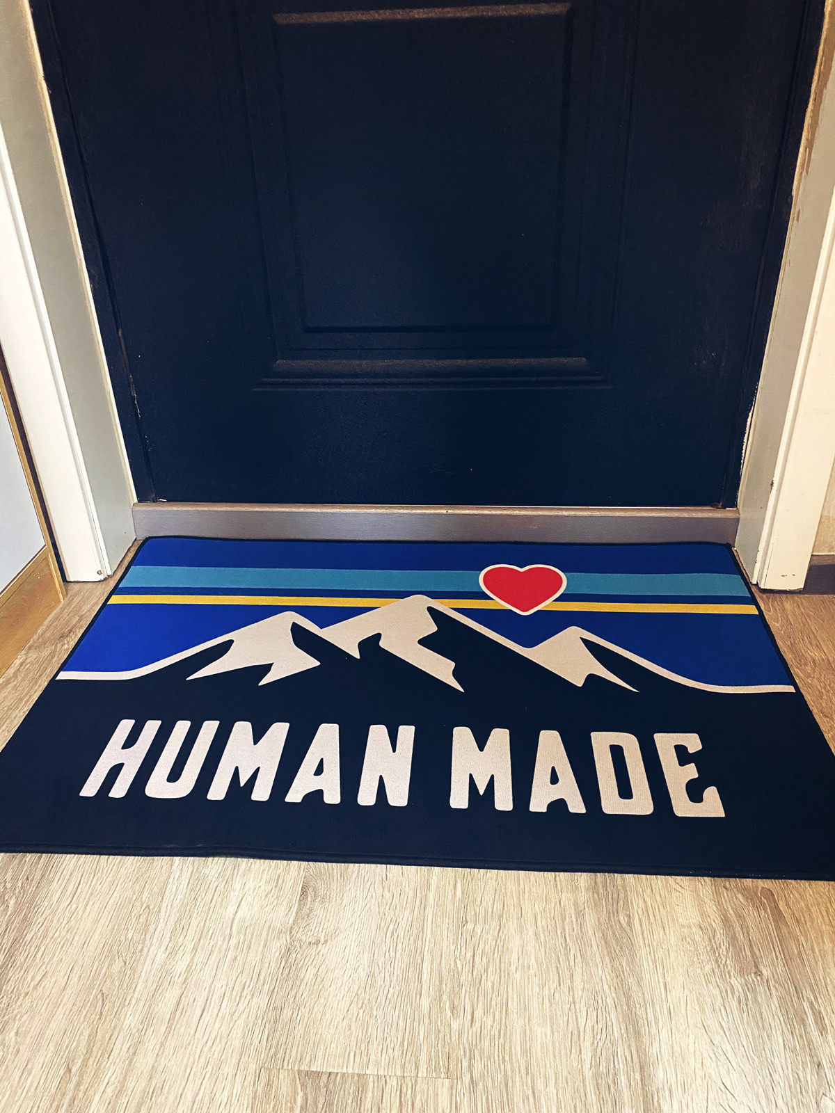 ковер humanmade巴塔哥尼亚山脉图案地垫潮玩地毯 工作室卧室浴室地垫