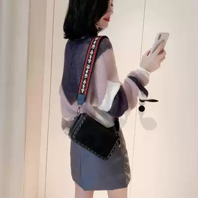 Mohair sweater women thin European station 2021 early autumn new European women's loose wear sweater coat