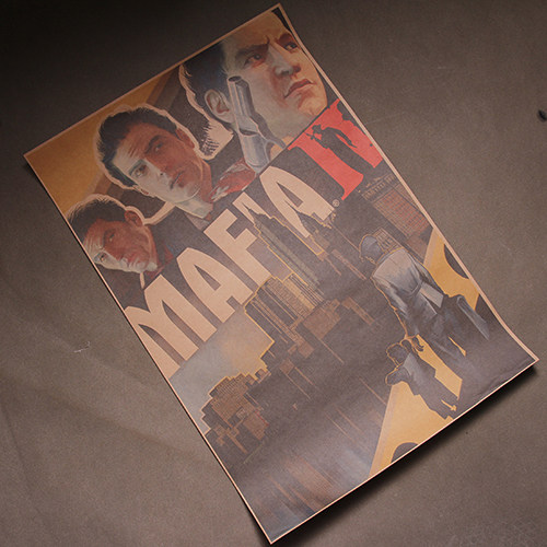 Mafia 2 Game Mafia 2 Posters Four Sea Brothers Lost Paradise Gang Game Posters-Taobao