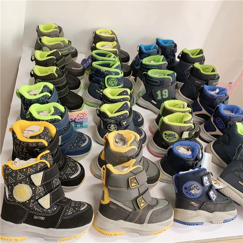 Детские нескользящие короткие сапоги для мальчиков, Россия