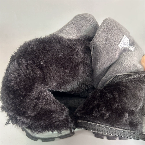 0101 Экспорт иностранной торговли российские детские детские мальчики снежные сапоги-30 Водонепроницаемые анти-слаточки теплый 27-37 стальной когти