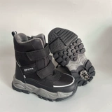 0101 Экспорт иностранной торговли российские детские детские мальчики снежные сапоги-30 Водонепроницаемые анти-слаточки теплый 27-37 стальной когти