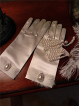 VINTAGE gloves European noble gloves Vintage gloves Ladies Medieval