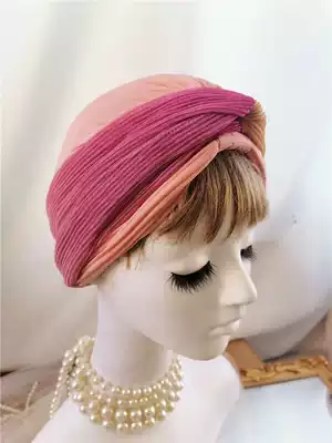 Four Seasons Women's Hat Baotou Hat Hei Female Personality Blind Hat Air Conditioning Hat Yoga Hat Powder