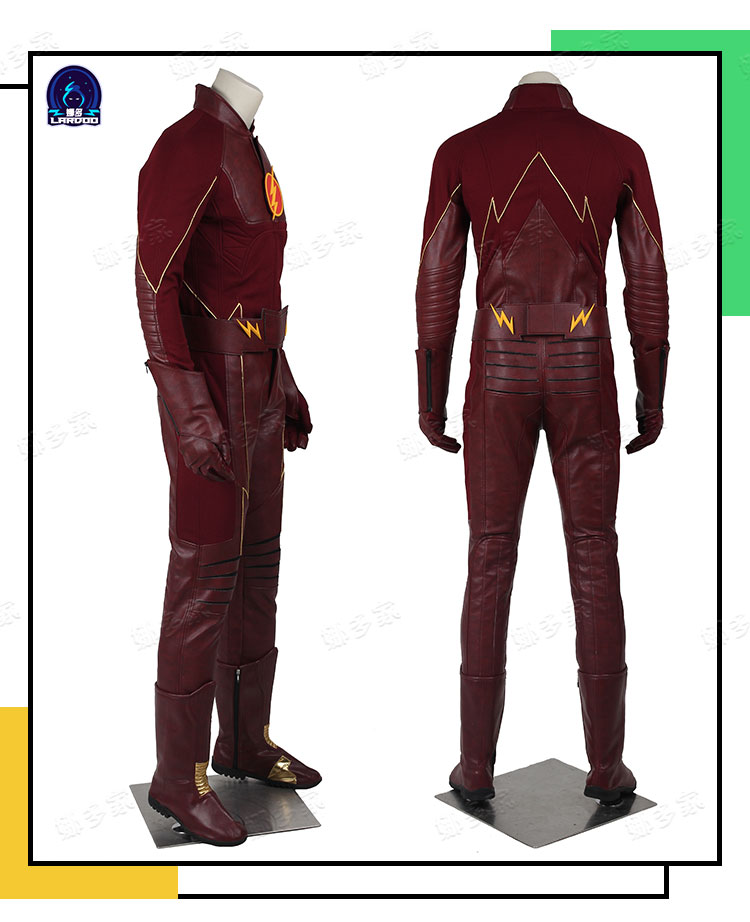 Trang phục Nato Flash COS Phim truyền hình Mỹ Flash mùa đầu tiên Barry Allen cosplay trang phục nam - Cosplay cosplay yasuo