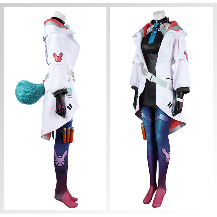 League Games LOL Aurora Battle Bunny Champion Cosplay Outfit Halloween Adult Women Men Costume 34