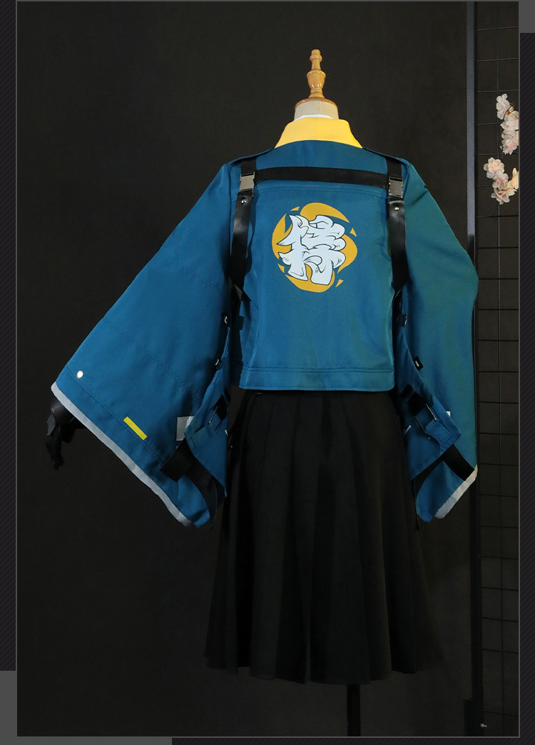 Zenless Zone Zero Miyabi Cosplay Perücke Gentle House Abschnitt 6 Halloween Rollenspiel Outfit Schuhe 125