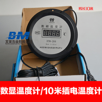 Swimming pool fish pond-50~200 degrees bathroom boiler electronic digital digital digital thermometer plug-in pool thermometer