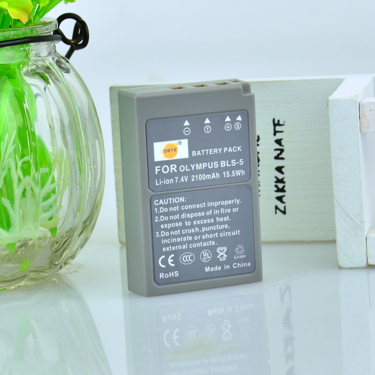 Triple Crown Tissenteolympus EM10 EPL5 3 2 EPM2 EP3 Camera Lithium Battery BLS5