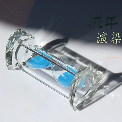 Crystal Hourglass Timer Swing Piece Creative Practical Birthday Gift Giving Birth Girlfriend Classmate's Eve Valentine's Day