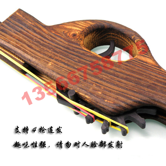 Chơi ban nhạc cao su pistol trẻ em của pistol chương trình đạo cụ bằng gỗ súng bằng gỗ rifle truyền thống đồ chơi đồ chơi trẻ em