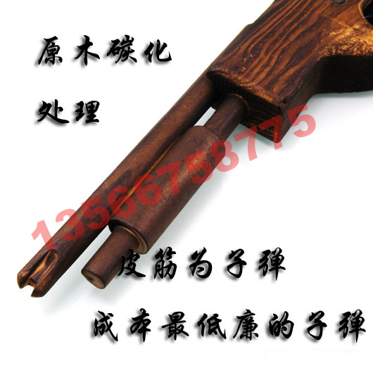 Chơi ban nhạc cao su pistol trẻ em của pistol chương trình đạo cụ bằng gỗ súng bằng gỗ rifle truyền thống đồ chơi đồ chơi trẻ em