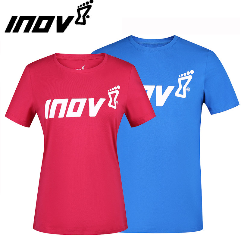 INOV-8 outdoor men's and women's sports T-shirt daily leisure short sleeve cotton T-shirt IN15102