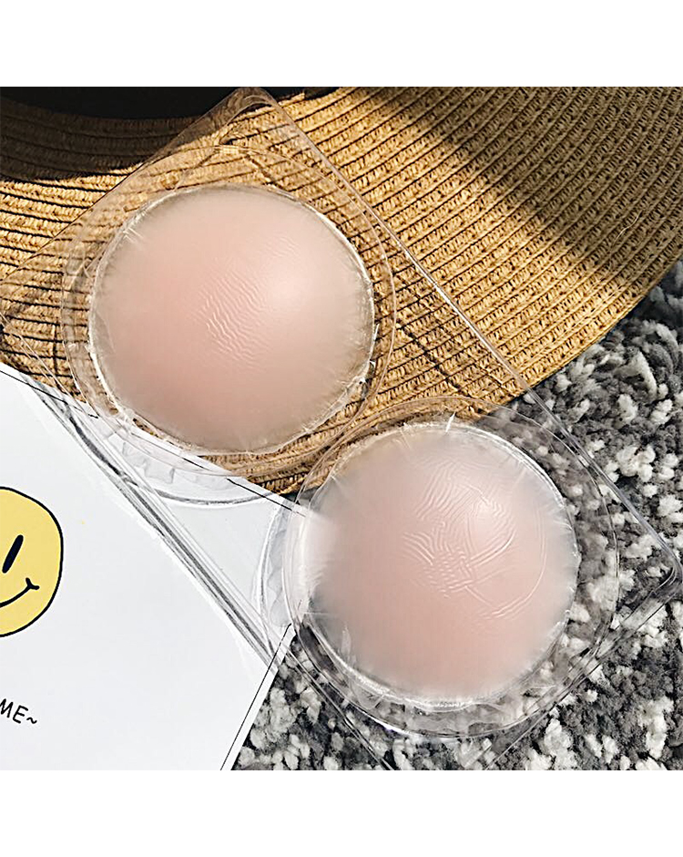 Áo tắm liền mạch đồ lót pad ngực pad silicone dày chèn bikini bơi tập hợp ngực nhỏ trên miếng dán ngực vô hình dán ngực silicon nâng ngực