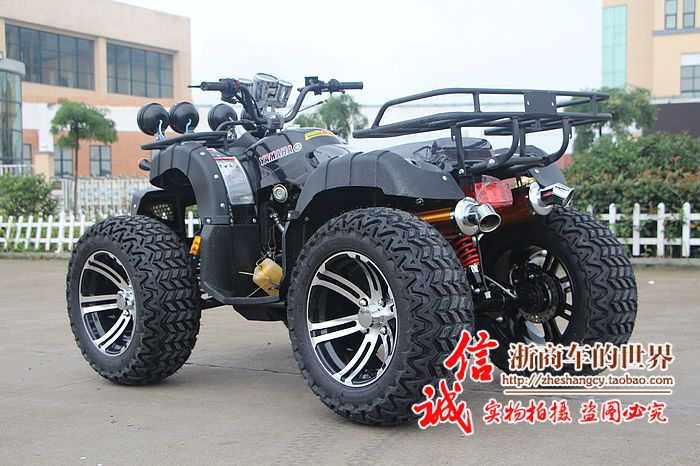 Lớn và nhỏ bull bãi biển trục ổ đĩa bốn bánh off-road xe máy Zongshen làm mát bằng nước điện sa mạc xe máy snowmobile