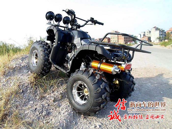 Lớn và nhỏ bull bãi biển trục ổ đĩa bốn bánh off-road xe máy Zongshen làm mát bằng nước điện sa mạc xe máy snowmobile