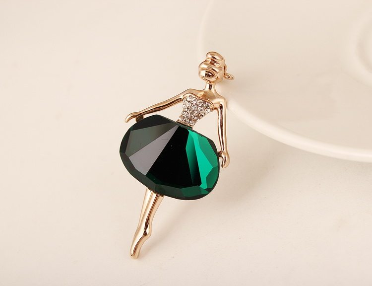 Broche femme en Zircon diamant - Ref 1176430 Image 35