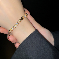 Advanced senses crystal bracelet ins small crowddesign 100 hitch minimalist about lukewarm wind hand string personality fashion accessories bracelets