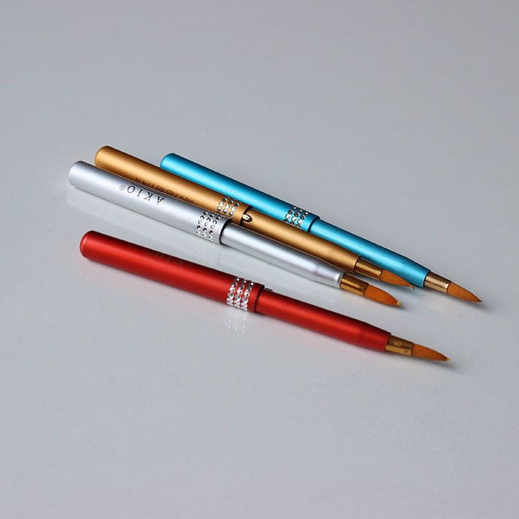 Retractable lip brush hot batch AKIO portable with retractable lip brush to make lip line contour clearer 1 yuan 1