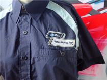 BMW WILLIAMS BMW WILLIAMS F1 car team version racing shirt short sleeve shirt Women 5