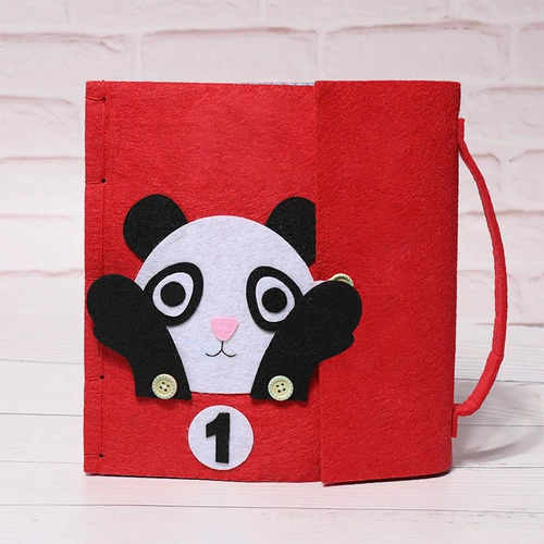 Детская книга из ткани, интеллектуальная игрушка, ткань, набор материалов, DIY, раннее развитие