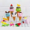 Non-woven handmade fabric DIY material package Simulation fruit and vegetable food ice cream luxury Japanese lunch box