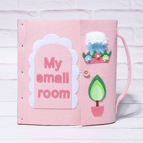 Детская книга из ткани, интеллектуальная игрушка, ткань, набор материалов, DIY, раннее развитие