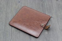 Винтажная пряжка Louis коричневая голая машина с листом 5/3/2 из импортной антибактериальной кожи тип 1,6