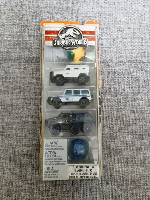 Mattel Matchbox Jurassic World Cars 5-Pack Fxm40