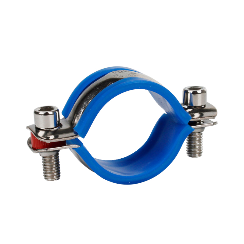 304 stainless steel clip tube bracket handleless fixed steel tube hoop tube clip water tube clip pipe clip tube clip
