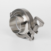 304 stainless steel quick clamp quick joint PTFE pad set Sanitary grade quick chuck welded end pipe fittings