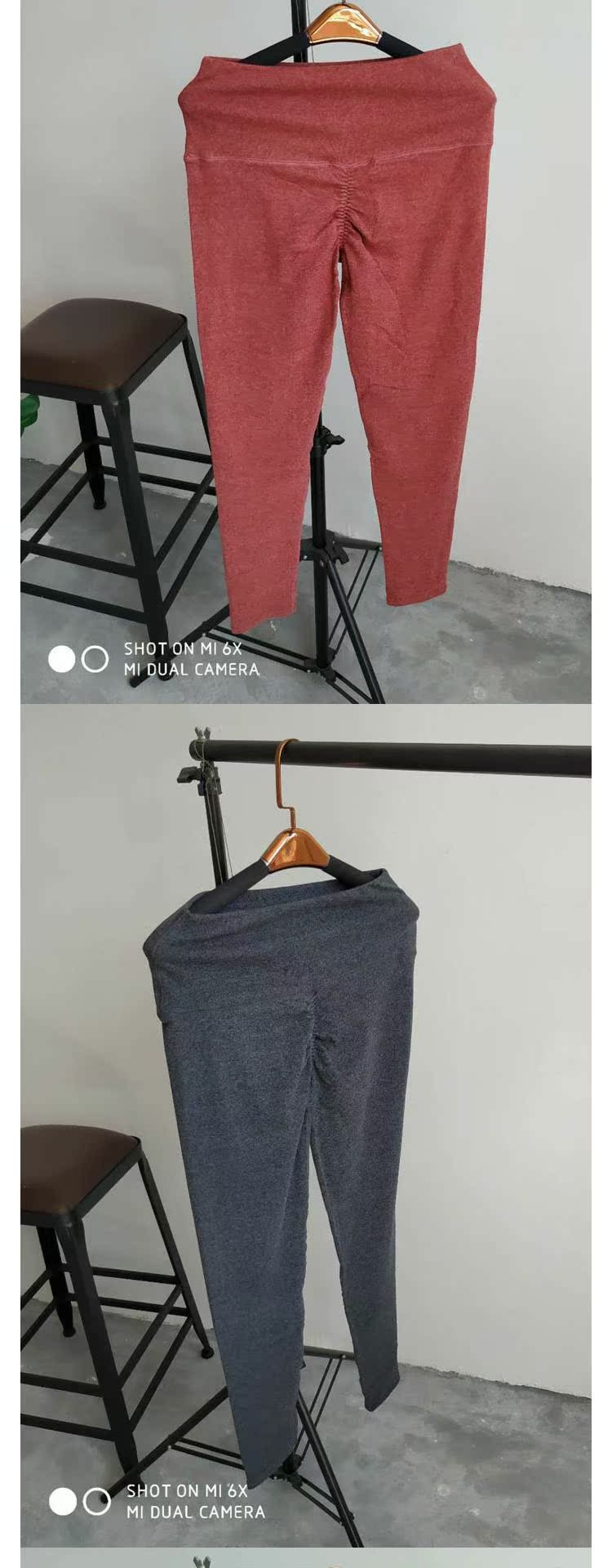 Phụ nữ mới eo cao 200 pounds chất béo mm xà cạp cỡ lớn mặc quần ấm mùa thu cộng với phân bón để tăng quần - Quần nóng lên quần áo giữ nhiệt