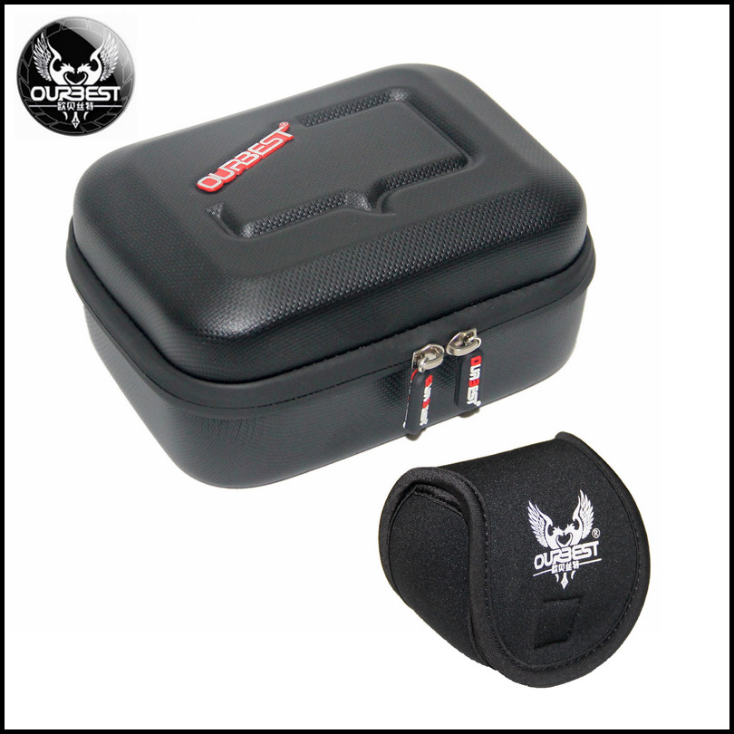 (Always fishing)Obeste fish wheel bag Raft rod wheel Raft wheel bag Fishing wheel bag Fishing wheel box Fishing gear bag box