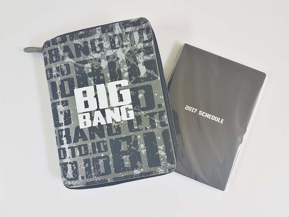 2016 BIGBANG 0.TO.10 Final日本官方周邊- 年曆記事本連袋套-淘宝 