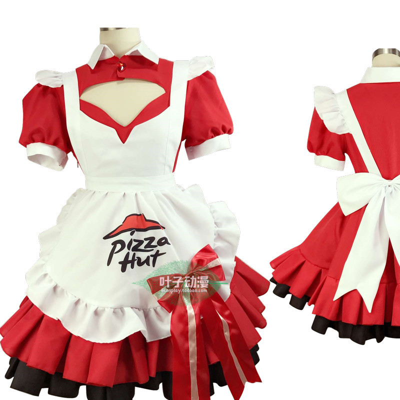Spot King vinh quang Angela ma thuật nấu ăn nhỏ COS quần áo cosplay trang phục hầu gái Giáng sinh cosplay kimono