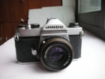Very new Jindu S207T metal made classic camera with 50mmf2 lens for collection and use