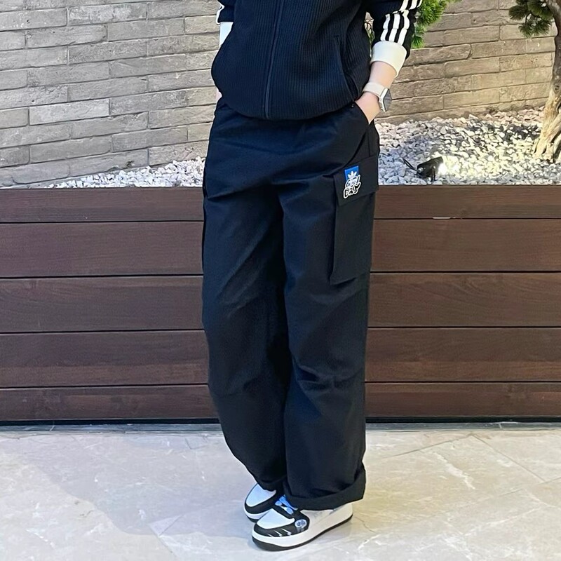 Adidas Adidas Trefoil Spring and Autumn New Men's Outdoor Sports Workwear Casual Pants Ka8012