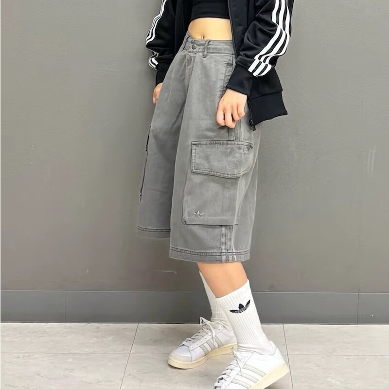 Adidas/Adidas Genuine Trefoil Women's Workwear Sports Classic Breathable Loose Shorts Jd0139 Adidas/Adidas Genuine Trefoil Women's Workwear Sports Classic Breathable Loose Shorts Jd0139