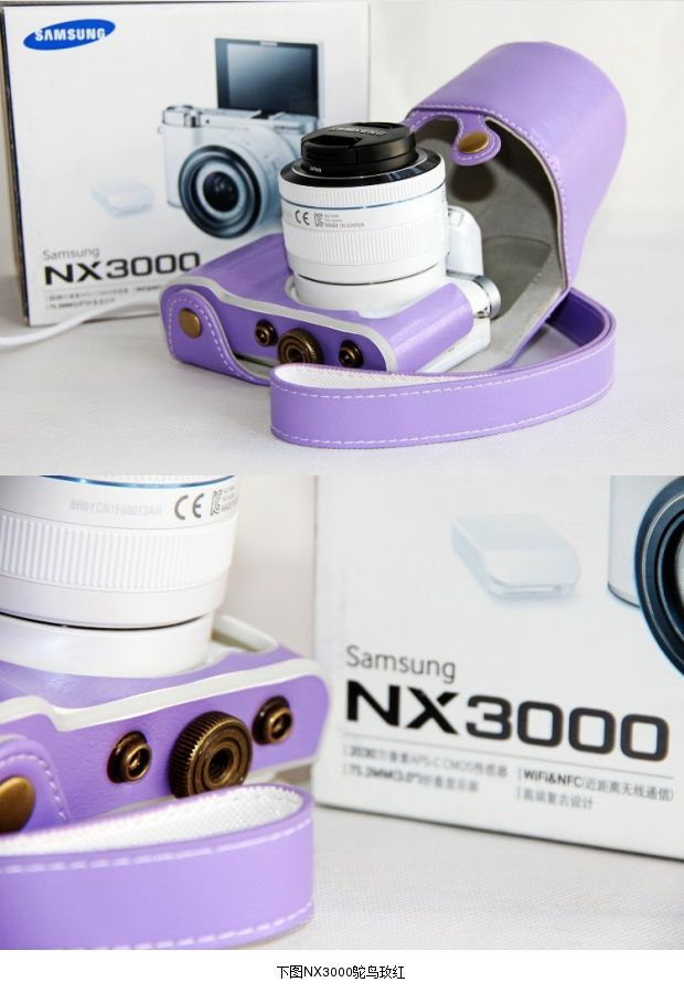 Samsung NX2000 NX3000NX3300 camera NX500 đặc biệt túi bao da vi túi máy ảnh duy nhất - Phụ kiện máy ảnh kỹ thuật số balo peak design 30l